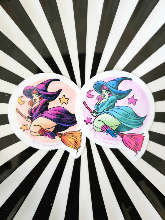 Thicc or Treat Babe Stickers