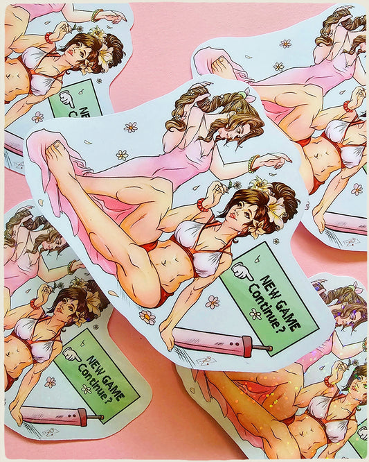Final Fantasy 7 Babes Sticker