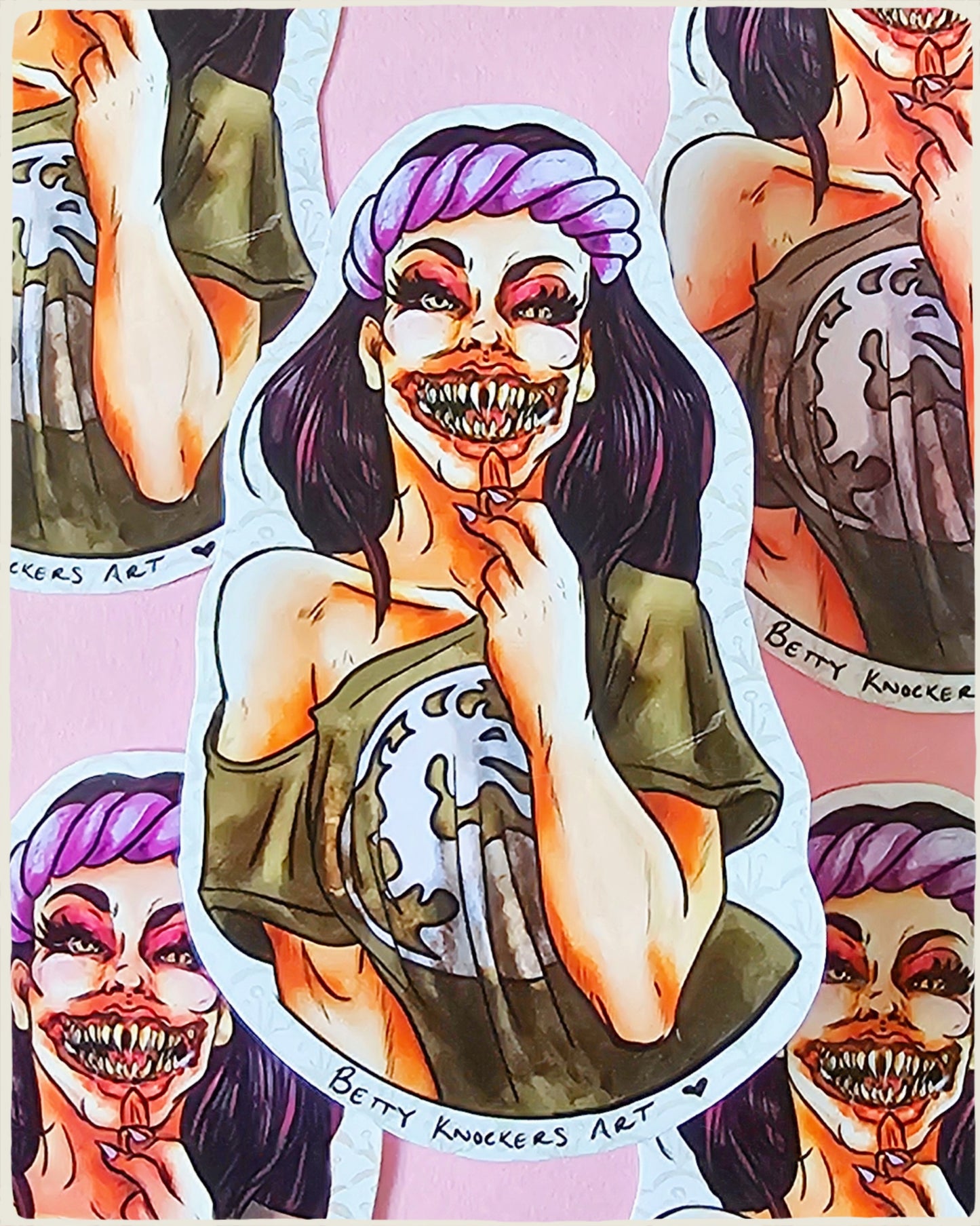 Mortal Kombat - Mileena Sticker
