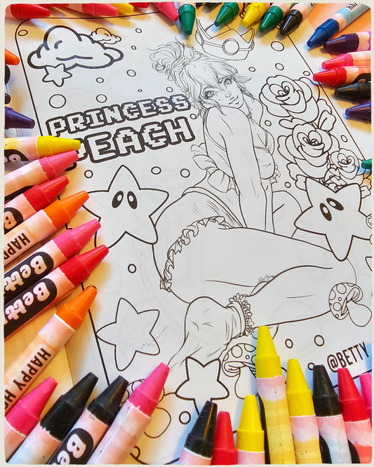 Coloring Books - Videogame Slumber Party