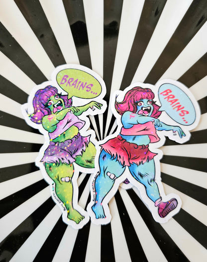 Thicc or Treat Babe Stickers