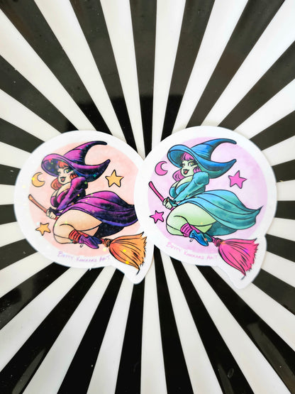 Thicc or Treat Babe Stickers