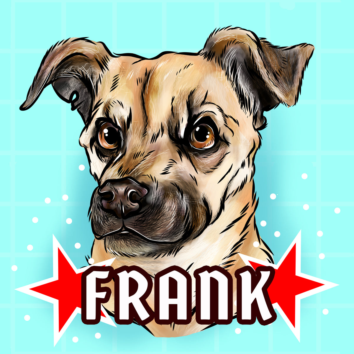 Custom Pet Portrait Commissions Deposit