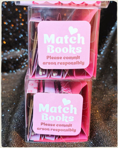 Matchbook Box Sets - Pink Pattern Collection