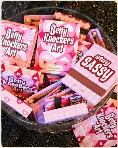 Matchbook Box Sets - Pink Pattern Collection