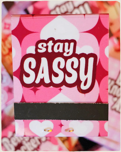 Matchbook Box Sets - Pink Pattern Collection