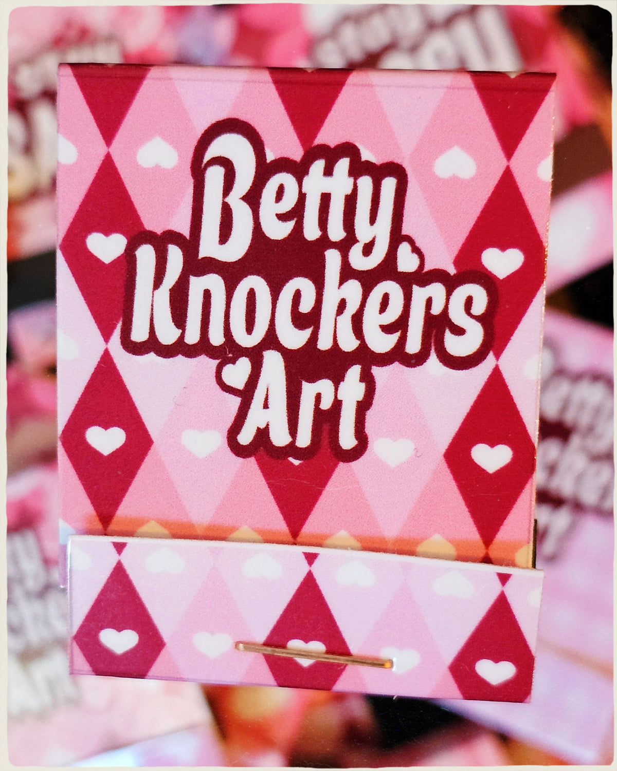 Matchbook Box Sets - Pink Pattern Collection