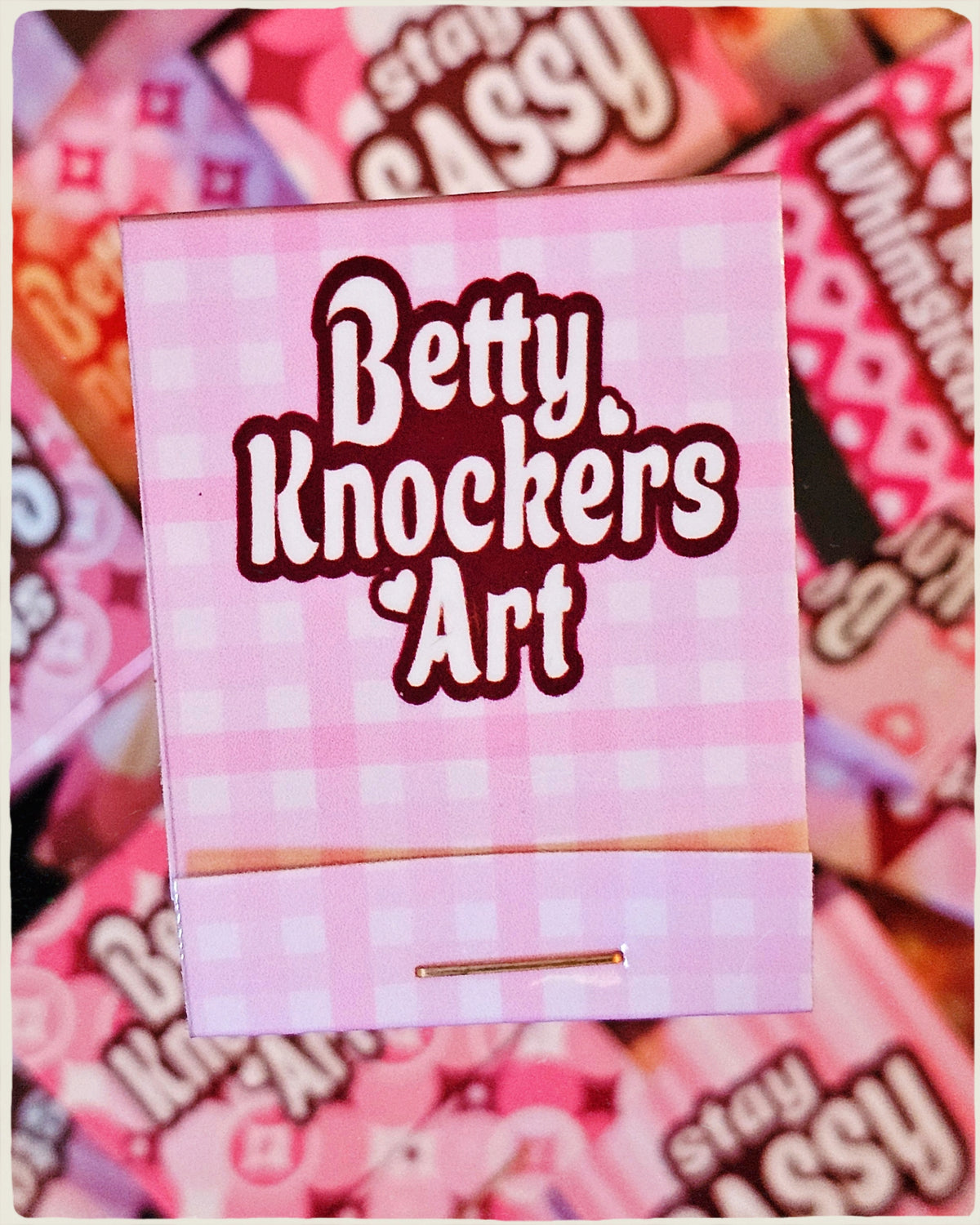 Matchbook Box Sets - Pink Pattern Collection