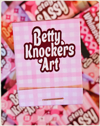 Matchbook Box Sets - Pink Pattern Collection
