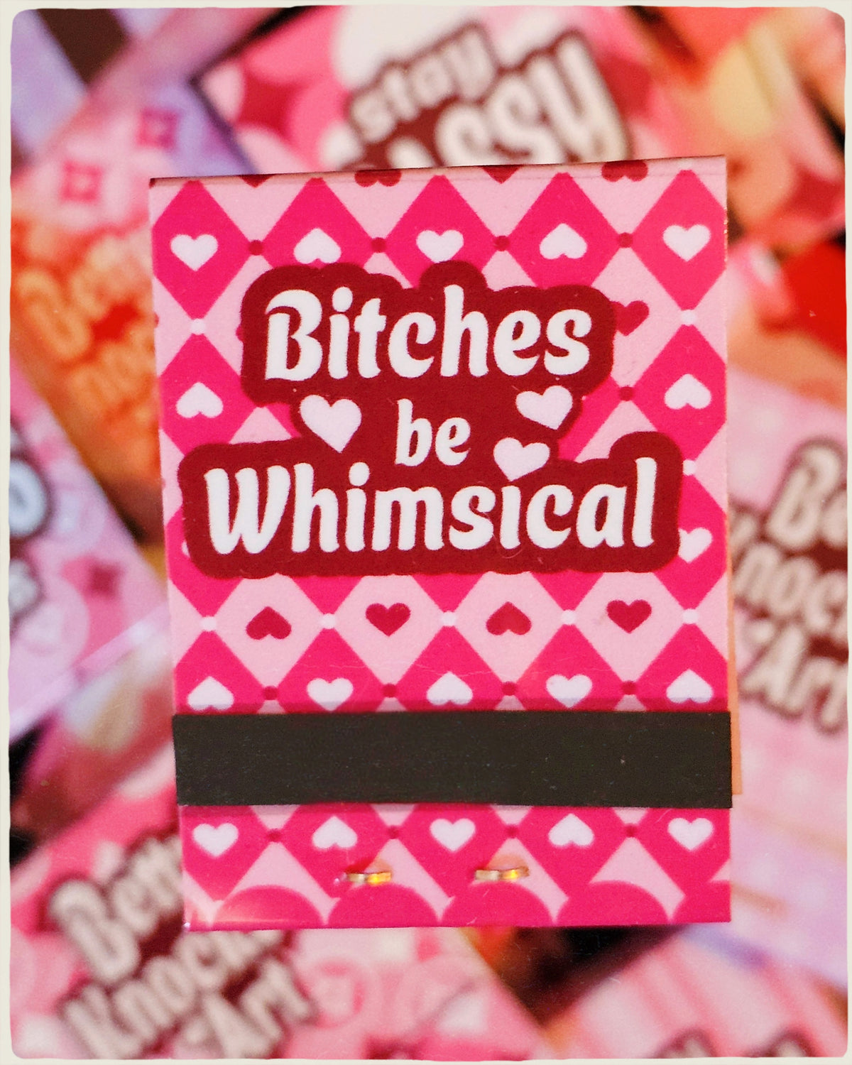 Matchbook Box Sets - Pink Pattern Collection