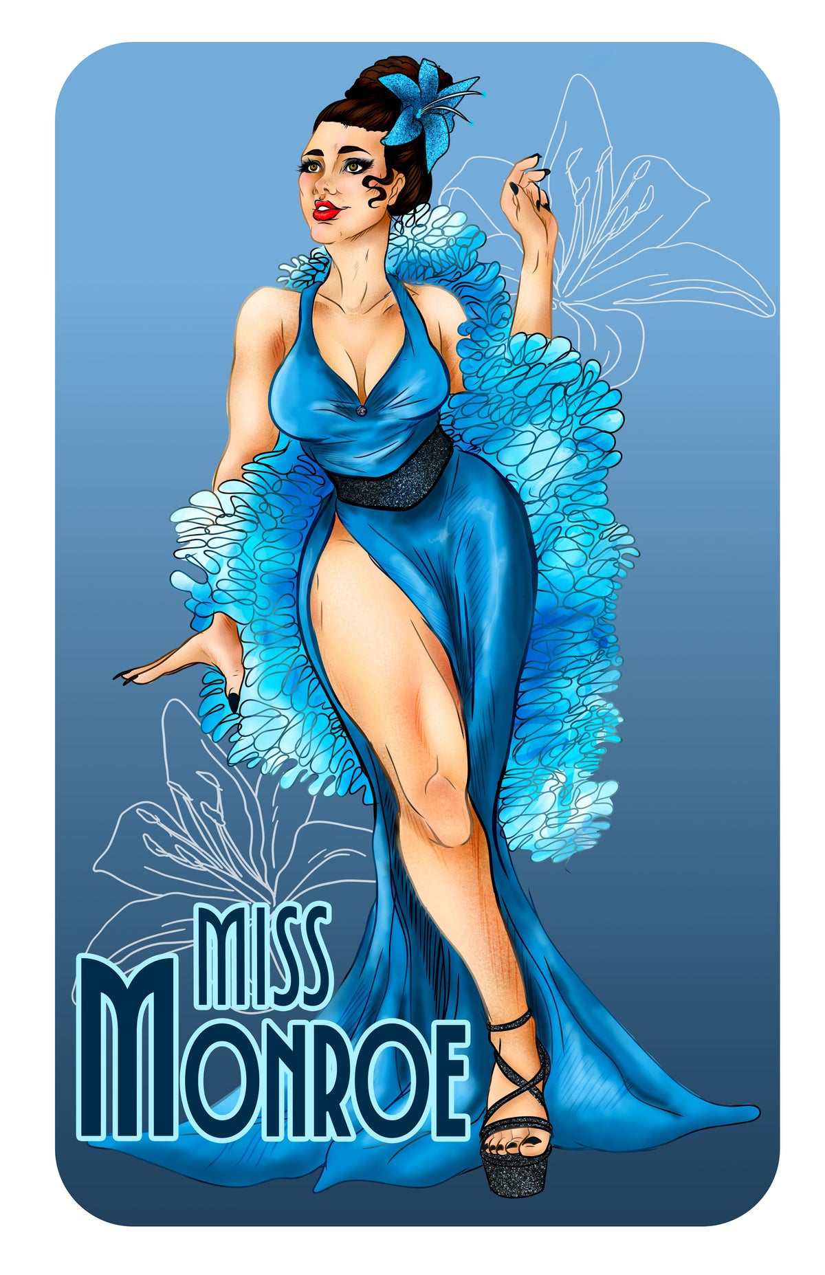 Custom Pinup Commissions Deposit