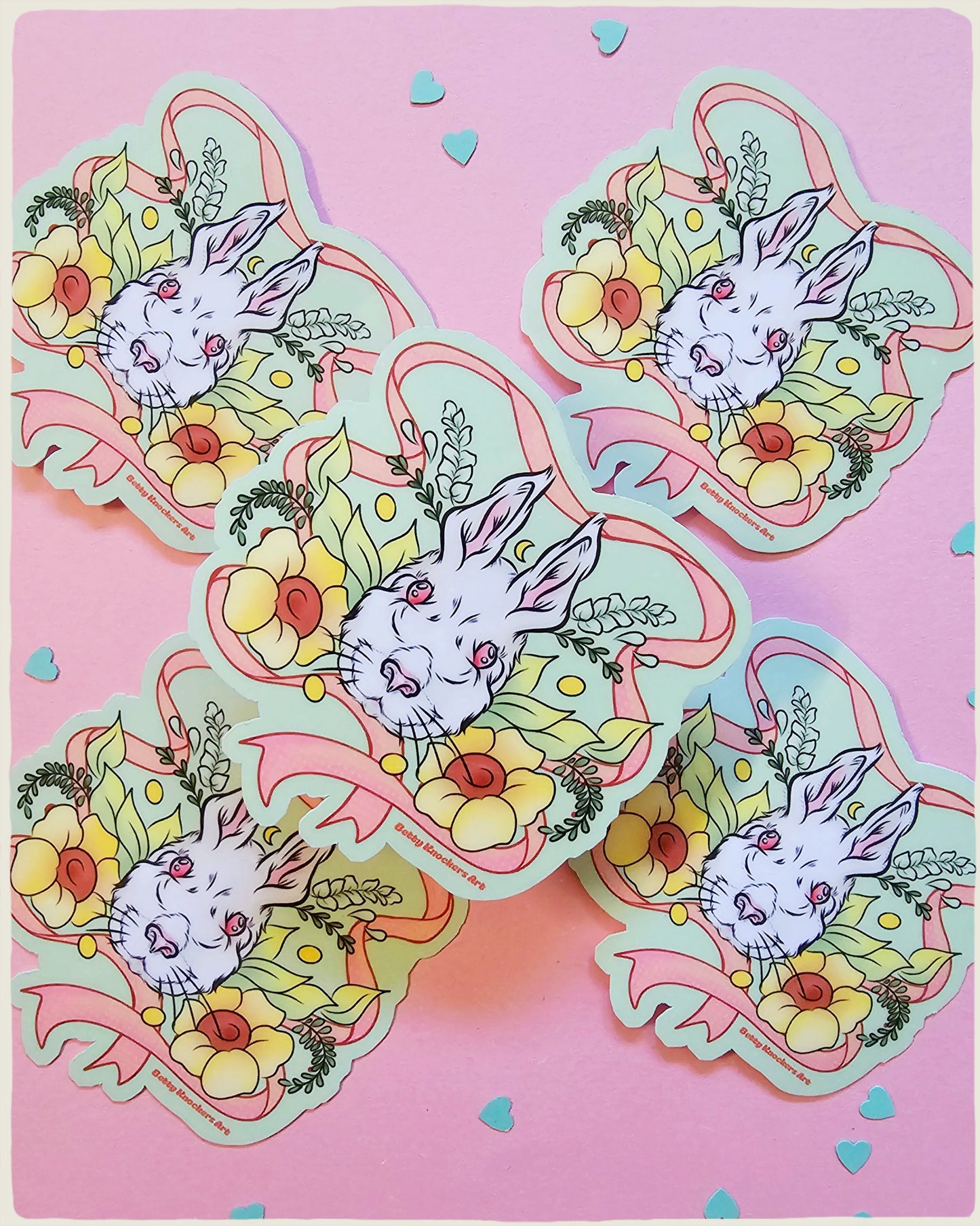 Spring Equinox - Bunny Sticker