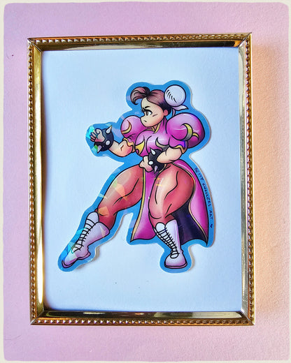 Street Fighter - Chun-Li Chibi Sticker
