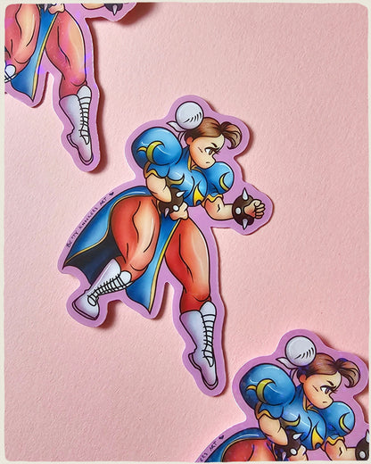 Street Fighter - Chun-Li Chibi Sticker