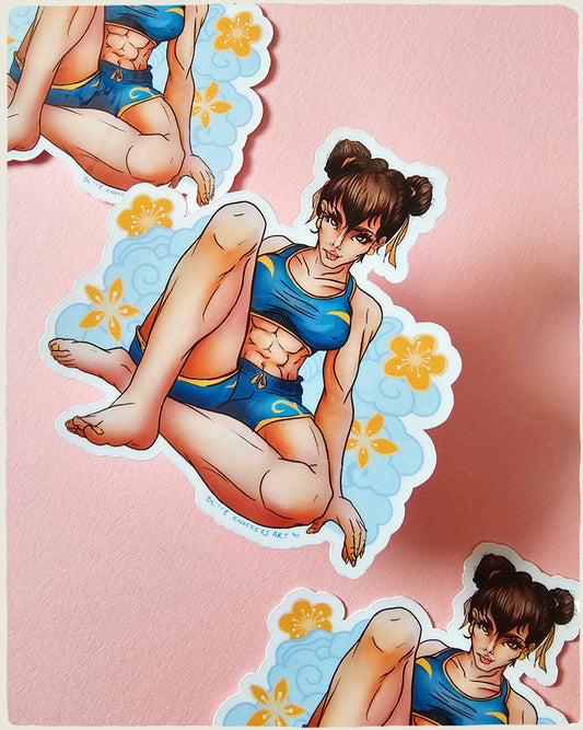 Street Fighter - Chun-Li Sticker