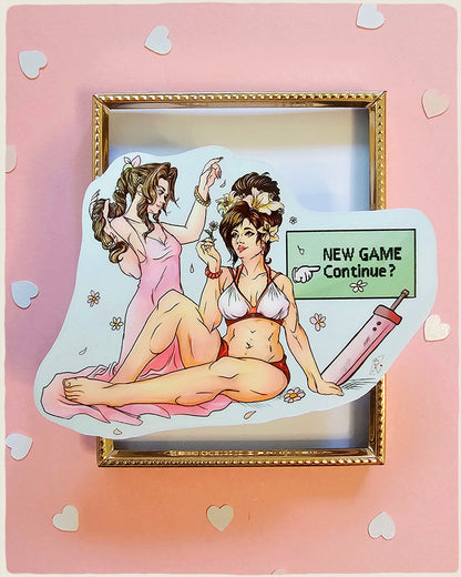 Final Fantasy 7 Babes Sticker