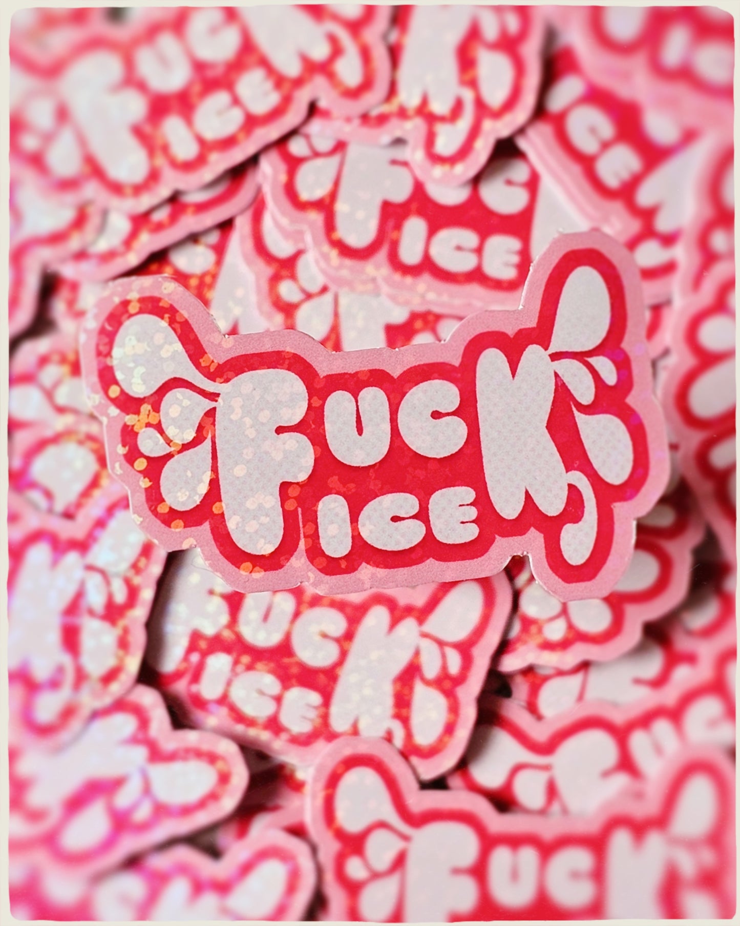 "F*CK ICE!" Sticker Bundle