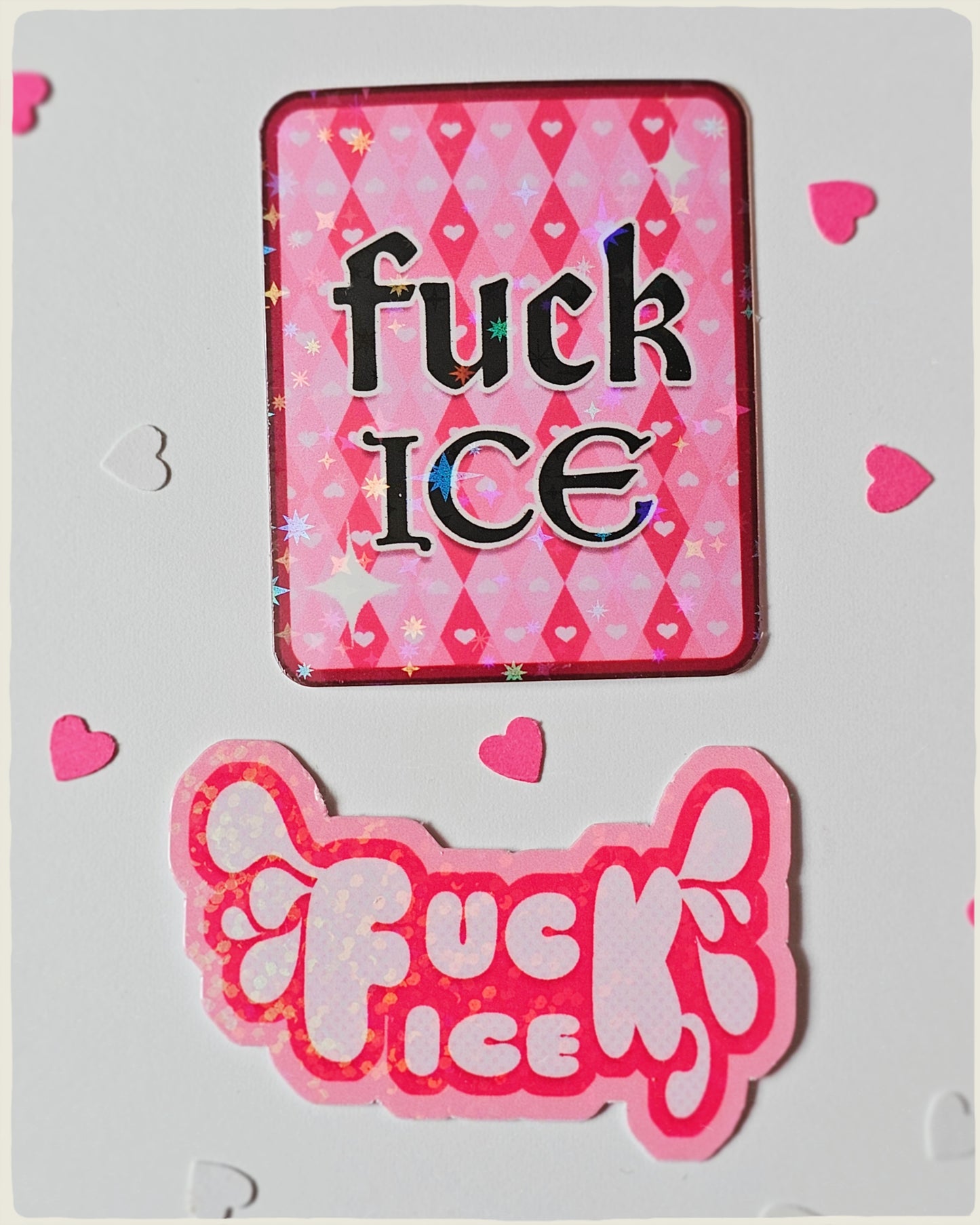 "F*CK ICE!" Sticker Bundle