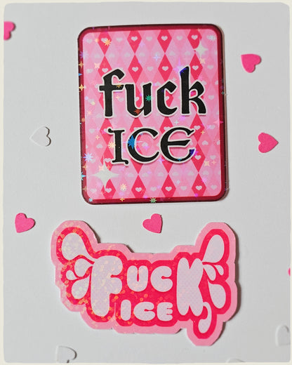 "F*CK ICE!" Sticker Bundle