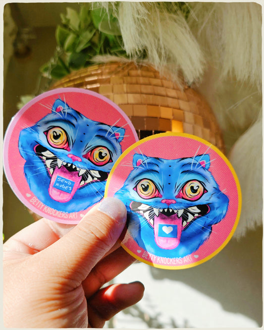 KPOP Demon Hunter - Derpy Tiger Stickers