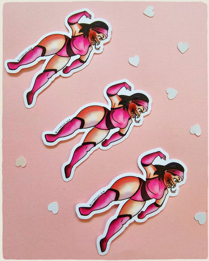 Mortal Kombat - Mileena Chibi Sticker