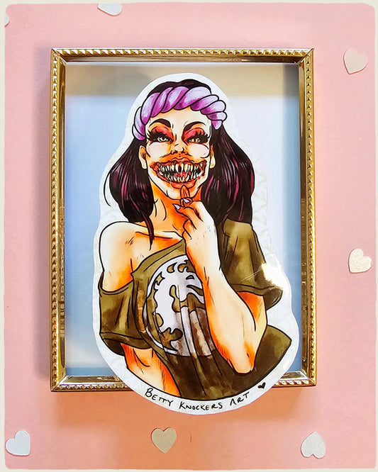Mortal Kombat - Mileena Sticker