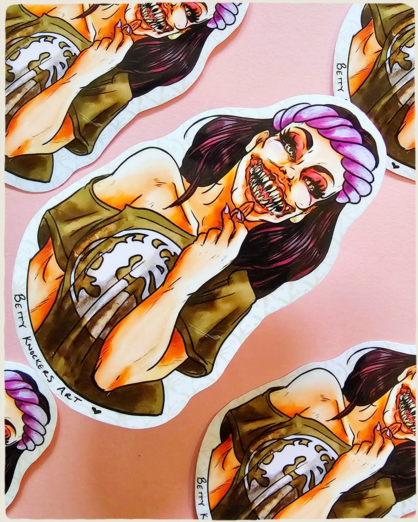 Mortal Kombat - Mileena Sticker