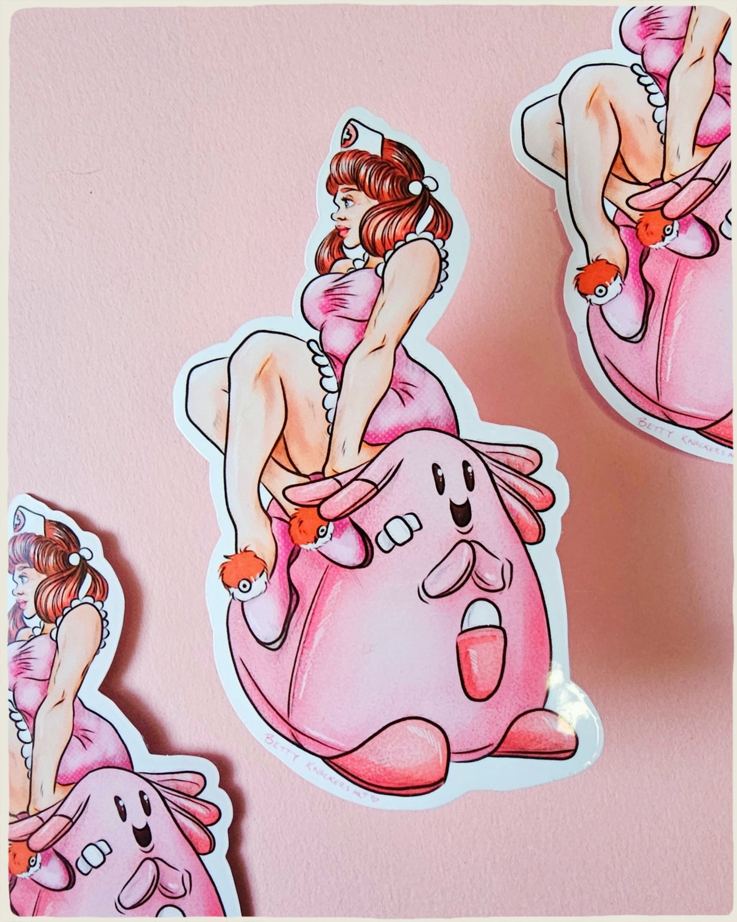 Nurse Joy Pokémon Sticker