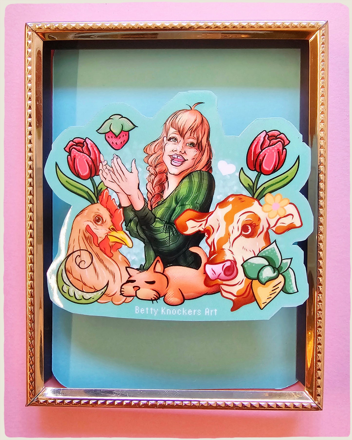 Stardew Valley Farmer -Illustrated