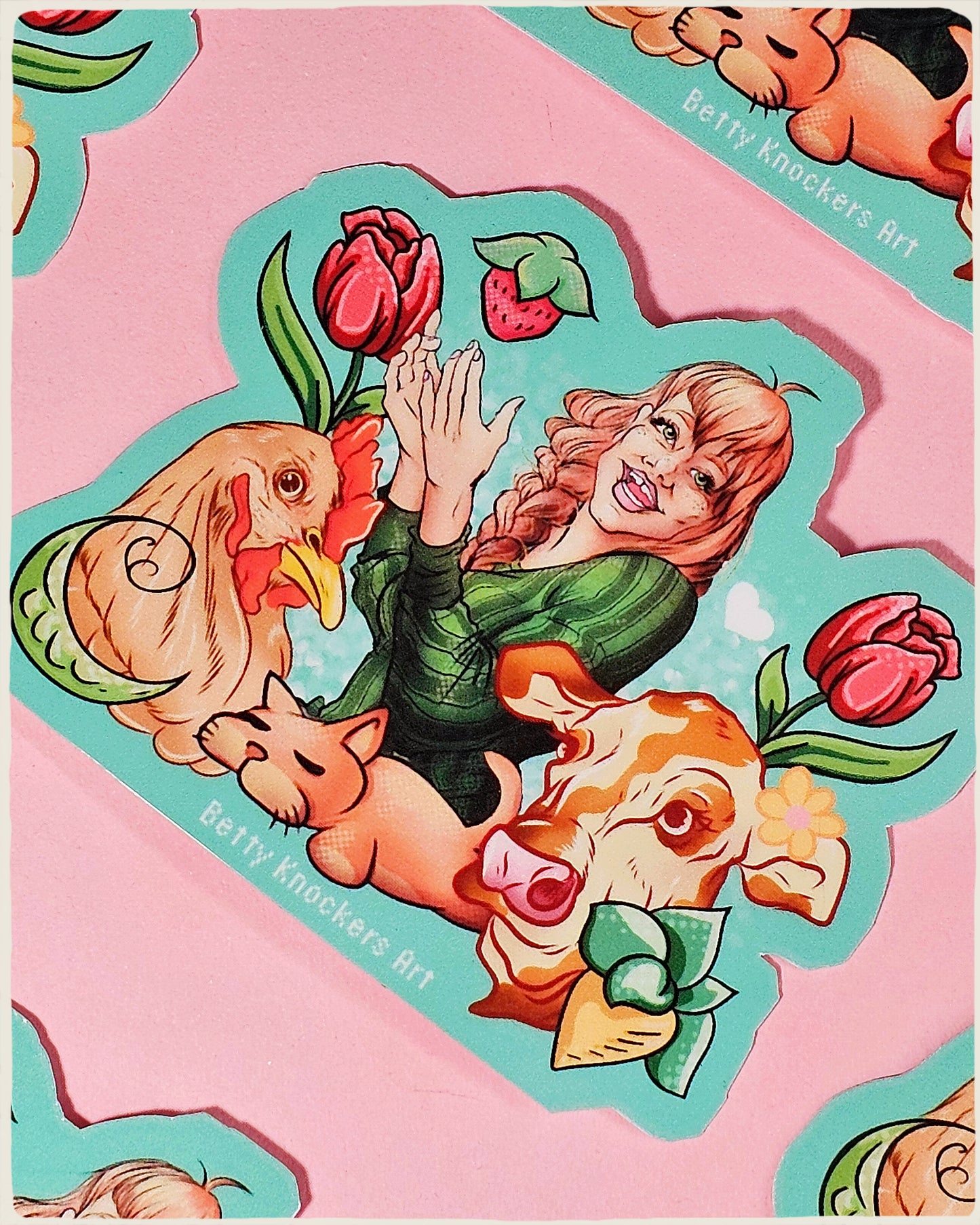 Stardew Valley Farmer -Illustrated