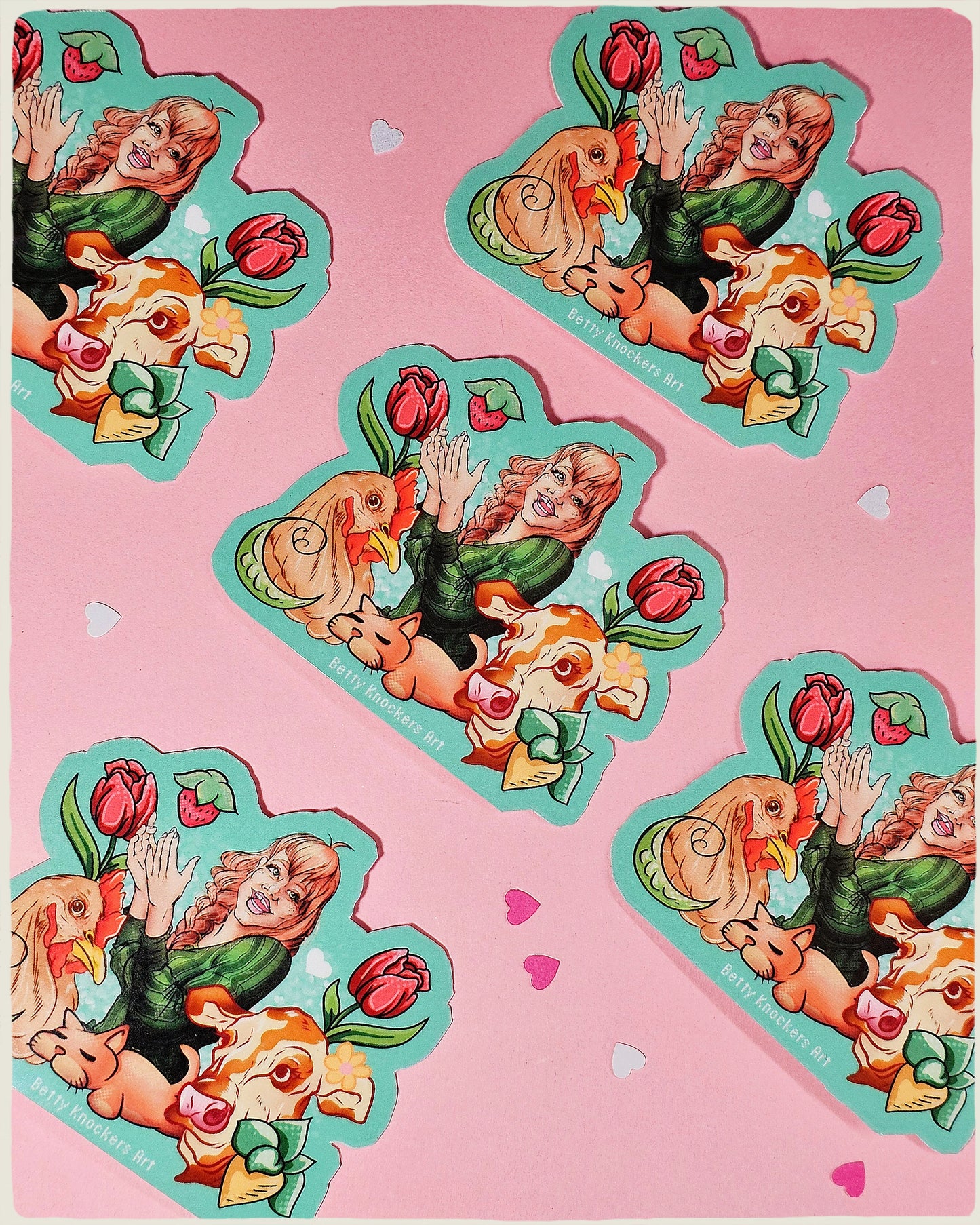 Stardew Valley Farmer -Illustrated