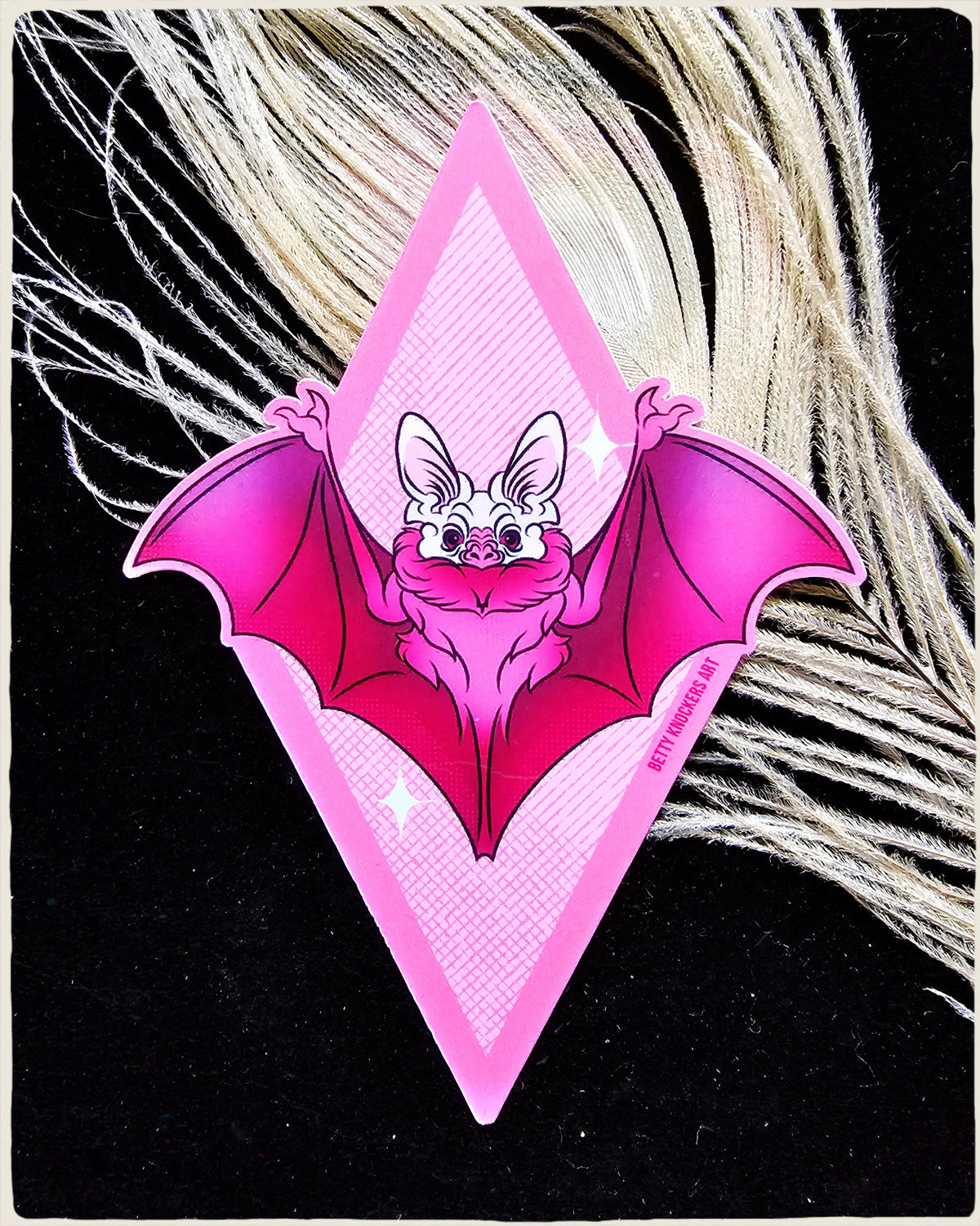Pink Macabre Halloween Stickers