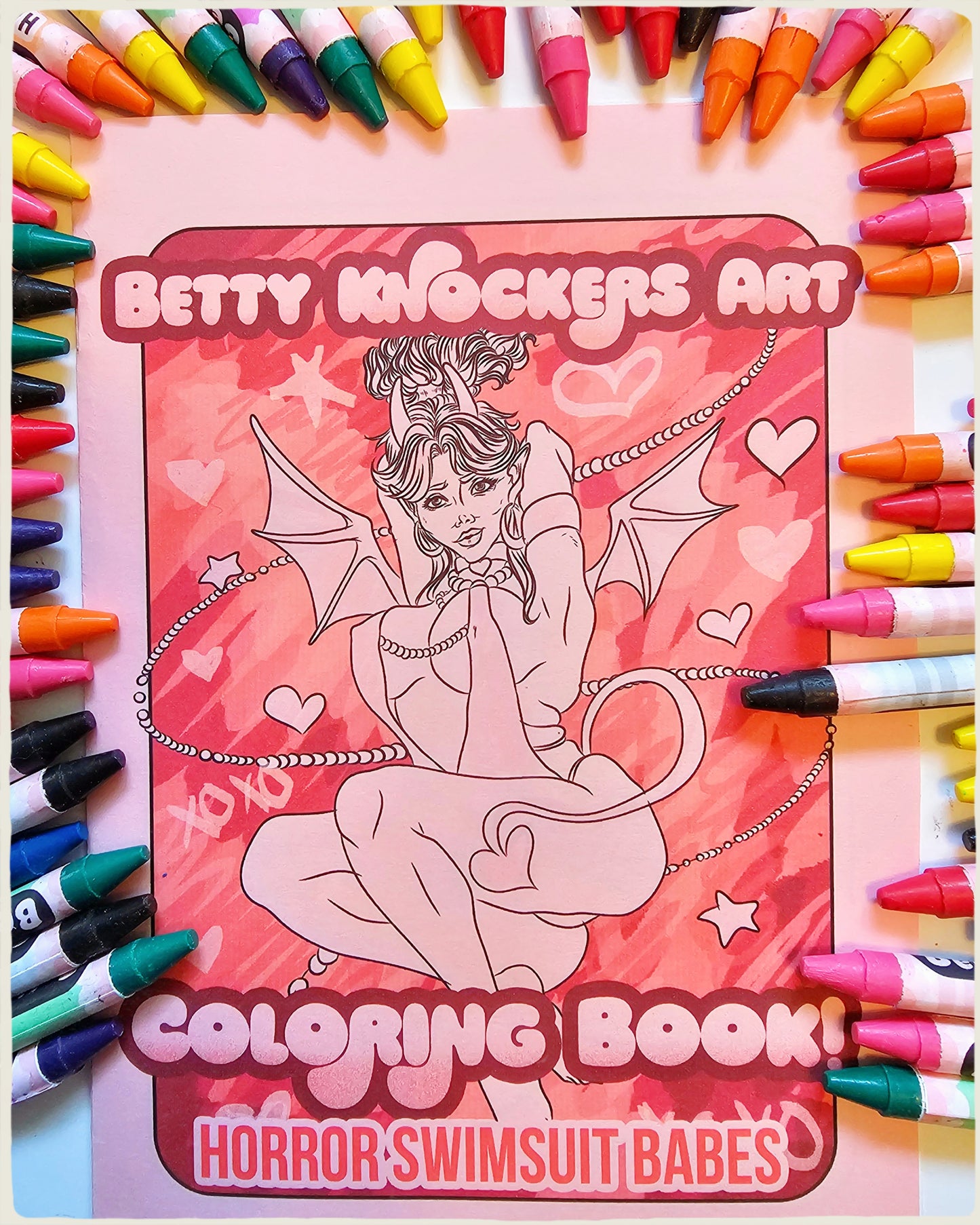 Coloring Book & Crayon Bundle